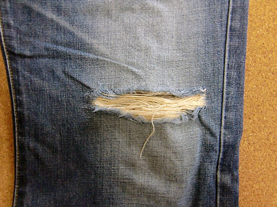 膝のダメージを簡単リペアした事例
